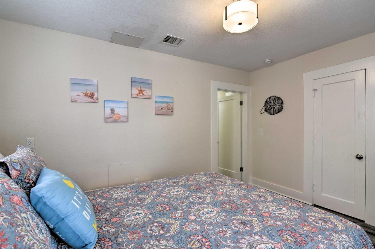 Bright Galveston Bungalow Half Mi To Pleasure Pier المظهر الخارجي الصورة